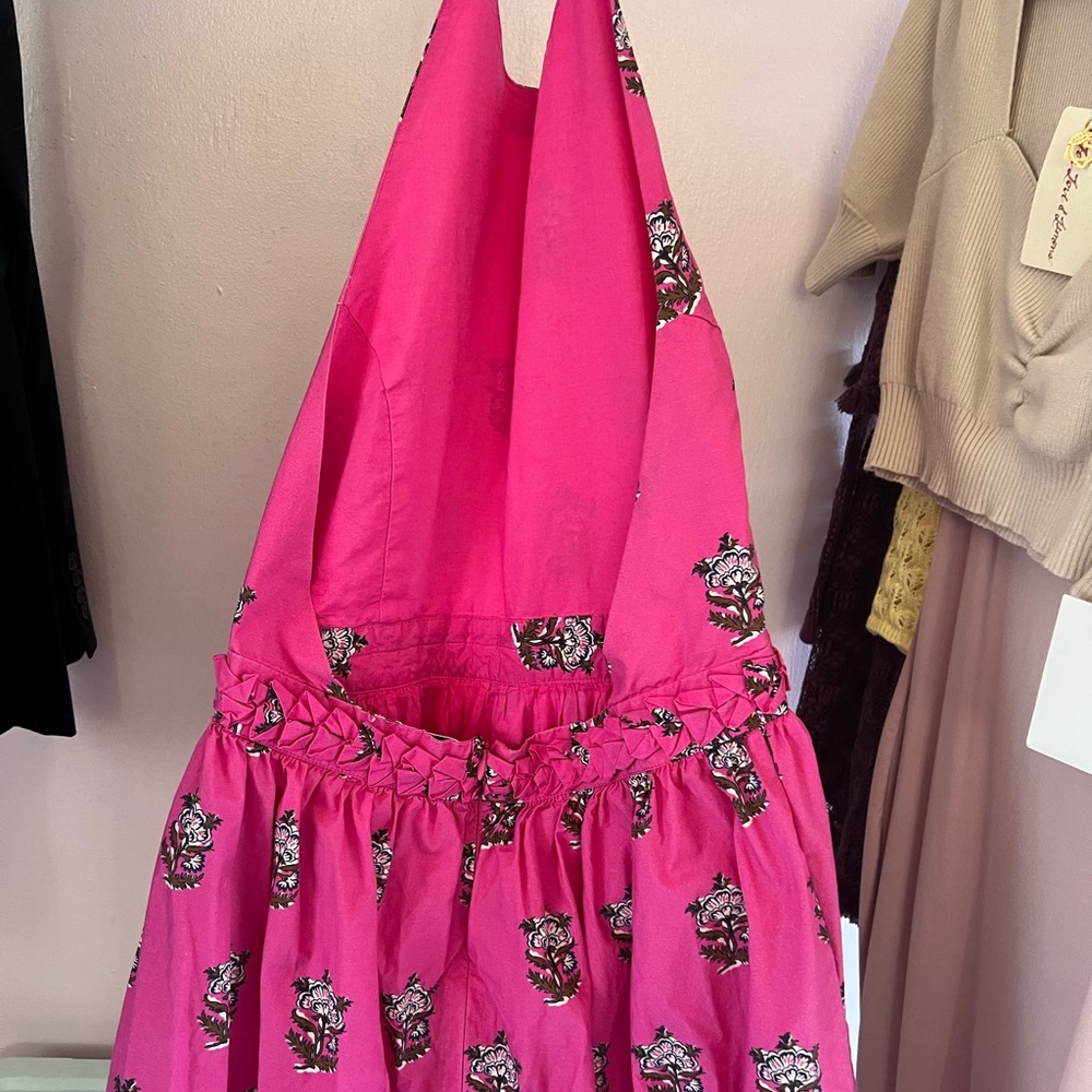 RHODE Pink Floral Maxi Dress - Picture 6 of 7